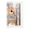 Arvutikorpus Darkflash C280 (valge) koos 7 jahutusventilaatoriga