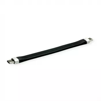 ROLINE 11.02.9054 USB-kaabel 0,11 m USB 3.2 Gen 2 (3.1 Gen 2) USB-C must (11.02.9054)
