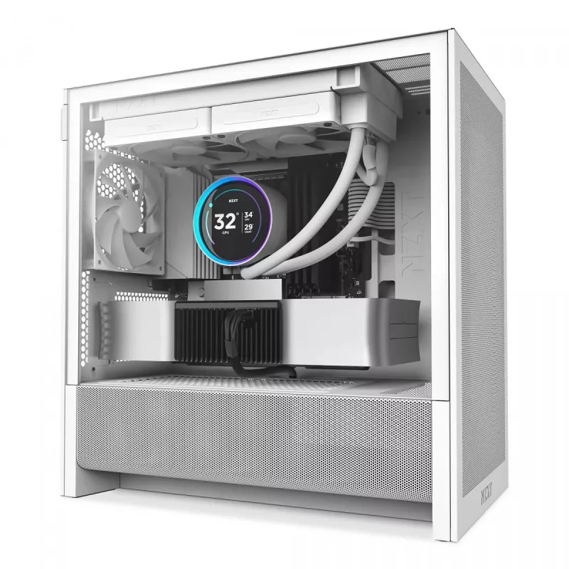 Arvuti korpus NZXT H9 H3 Flow Midi Tower Valge