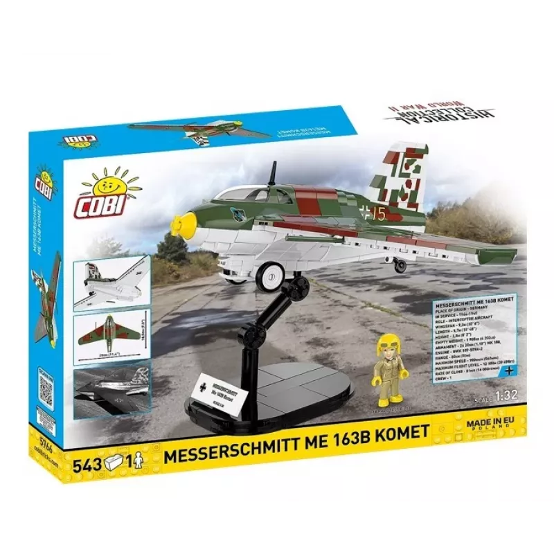 Klotsid Messerschmitt Me 163B Comet 543 klotsi