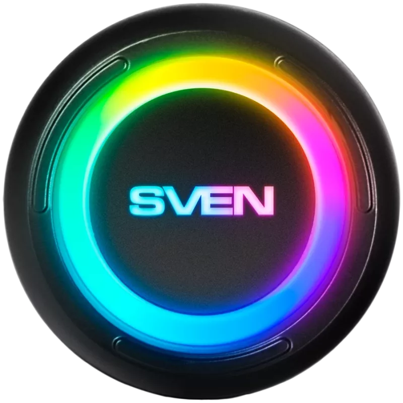 Kõlar SVEN PS-315, must, võimsus 2x10W (RMS), veekindel (IPx6), TWS, Bluetooth, USB, microSD, liitiumaku