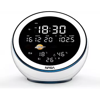 Nasa WSP1500 valge ilmajaam/kõlar BT Moon
