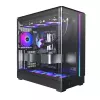 Arvutikorpus Montech KING 45 PRO must — micro ATX / Mini-ITX, Midi Tower