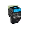 Lexmark 802C toonerkassett 1 tk Originaal Tsüaan