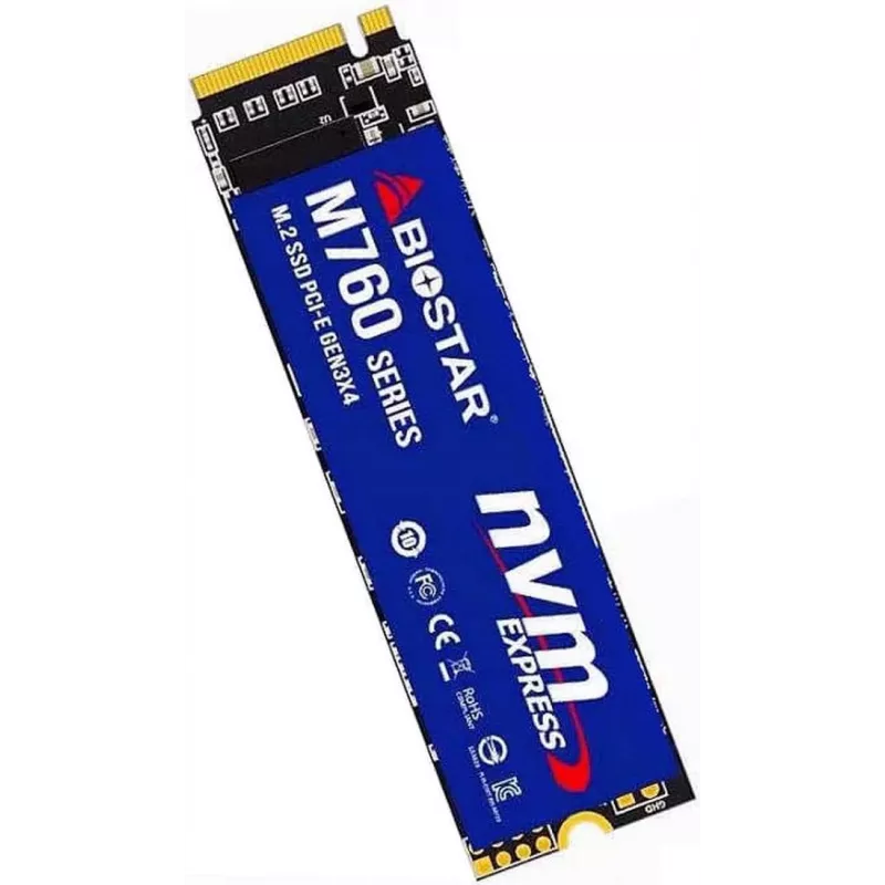 SSD-ketas Biostar 256 GB M.2 PCI Express 4.0 NVMe M760