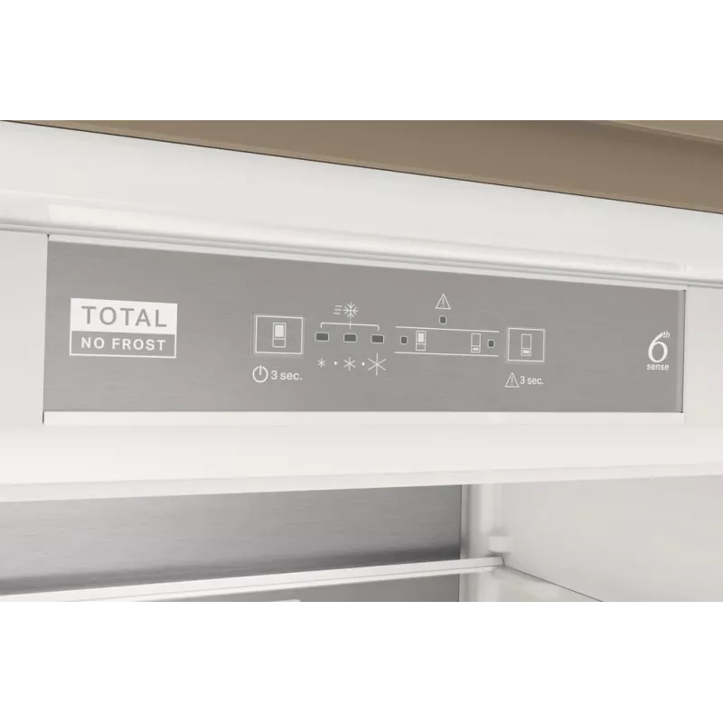 WHIRLPOOL sisseehitatav külmik WH SP70 T121, laius 69 cm, kõrgus 193,5 cm, energiaklass E, No Frost