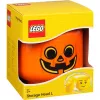 Hoiukarp Room Copenhagen LEGO Storage Head Pumpkin suur oranž/must