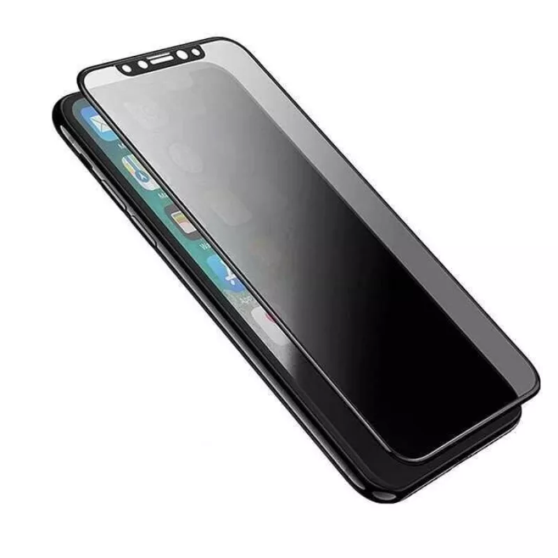 Karastatud klaasist ekraanikaitse Devia Real Series iPhone XS Max’ile, 3D täisekraan, must