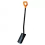 Labidas Fiskars 131403 — Fiskarsi aialabidas mudel 131403, terasest tera, puidust käepide