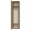 Top e Shop DUO SZAFKA ARTISAN – tammekarkass, 2 riiulit, 1 uks, 500×350×1800 mm