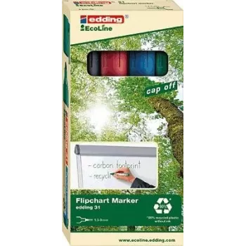 Püsimarker peene otsaga Edding 31 EcoLine mitmevärviline