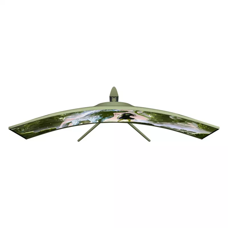 Kõver arvutimonitor Arozzi Nova 49 tolli (124,5 cm) Dual QHD 5120×1440 LED VA, 4 ms, Roheline