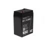 UPS-i aku roheline Cell AGM15, 6 V, 4 Ah, suletud pliiaku (VRLA), must, 680 g