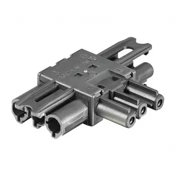 Bachmann Multiplier, GST18 - adapter toitepistiku jaoks - 3-kontaktiline (M)
