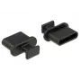 Pistikupesa turvakate DeLOCK 64013 USB USB-C Must