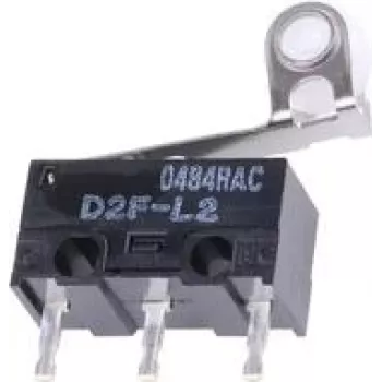 Omron D2F-L2 mikrolüliti 30 V/DC 2 A 1 x sees/(sees) 1 tk Kott