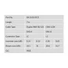 DIGITUS - Paranduskaabel - LC Multi-Mode (M) - LC Multi-Mode (M) - 7,0m - Fiiberoptiline - 50 / 125 mikron - (OM3) - Halogeenivaba - oranž (DK-2533-07/3)