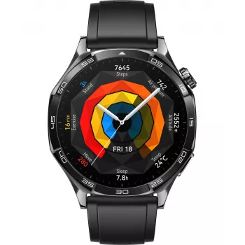 Huawei WATCH GT 5 46mm Vili-B19F | Nutikell | GPS integreeritud | AMOLED-ekraan 1,43 tolli | Must