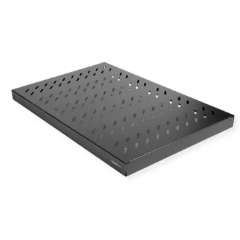 Riiulialus ROLINE 19-tolline 1U reguleeritav 700mm 50kg must