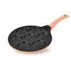 Pannkookide pann Maestro MR-1222-B 26 cm alumiinium mittenakkuva kattega, nõudepesumasinas pestav, elektripliidile