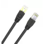 Võrgukaabel UNITEK C1811EBK RJ-45 RJ-45 3 m Must