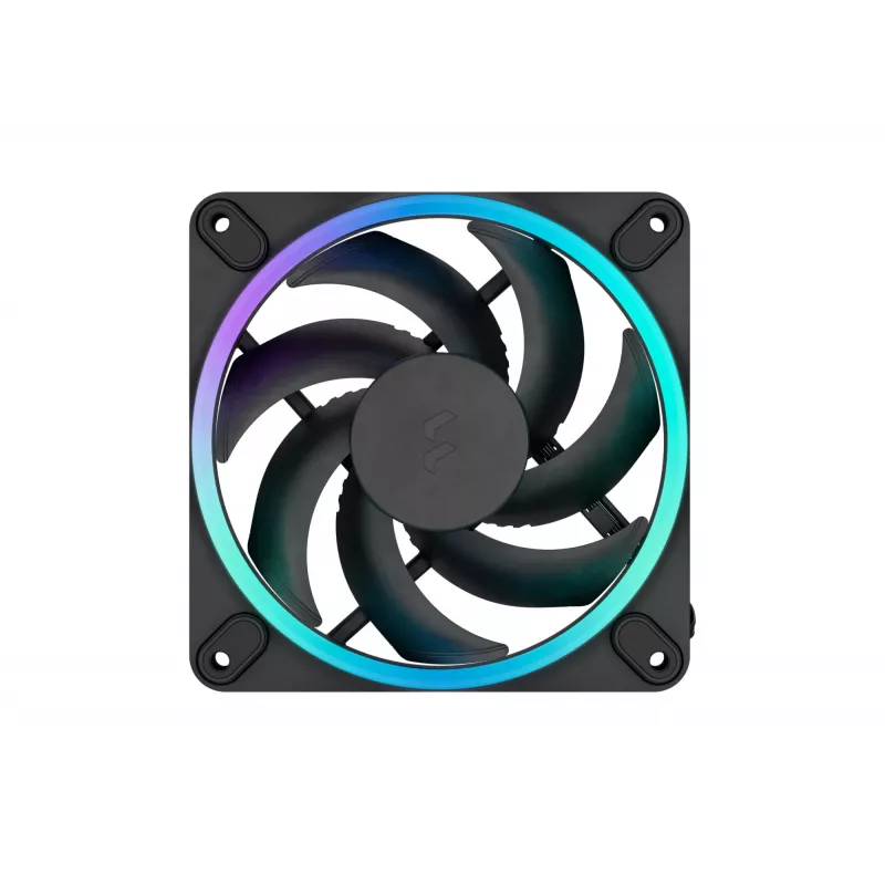 Fractal Design Momentum 12 RGB 120mm ARGB korpusventilaator - must