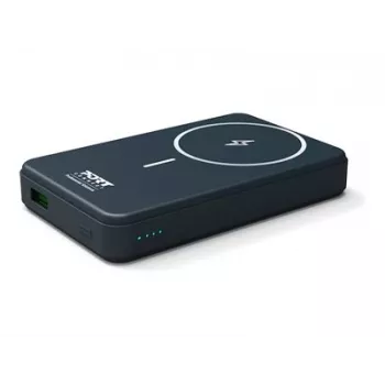 Akupank Port Designs 907005 10000 mAh juhtmevaba laadimisega must