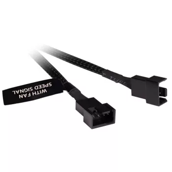 RGB jaoturkaabel Alphacool 18676 Must Plastik 150 mm