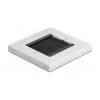 Seinaplaat DeLOCK 66491 valge