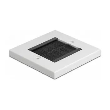 Seinaplaat DeLOCK 66491 valge