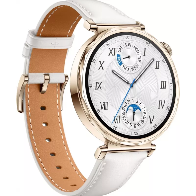 Huawei WATCH GT 5 41mm | Nutikell | GPS (satelliit) | AMOLED | 1,32 tolli | Valge