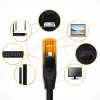 Etherneti ühenduskaabel QOLTEC UTP Cat6 10 m, 2×RJ45, must