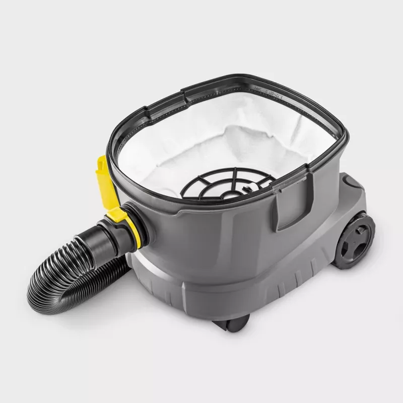 Trummel tolmuimeja Karcher AG T 11/1 Classic — kuivtolmuimeja, 11 L tolmumahutavus, 850 W, 23,5 kPa, 2 m voolik, teleskooptoru