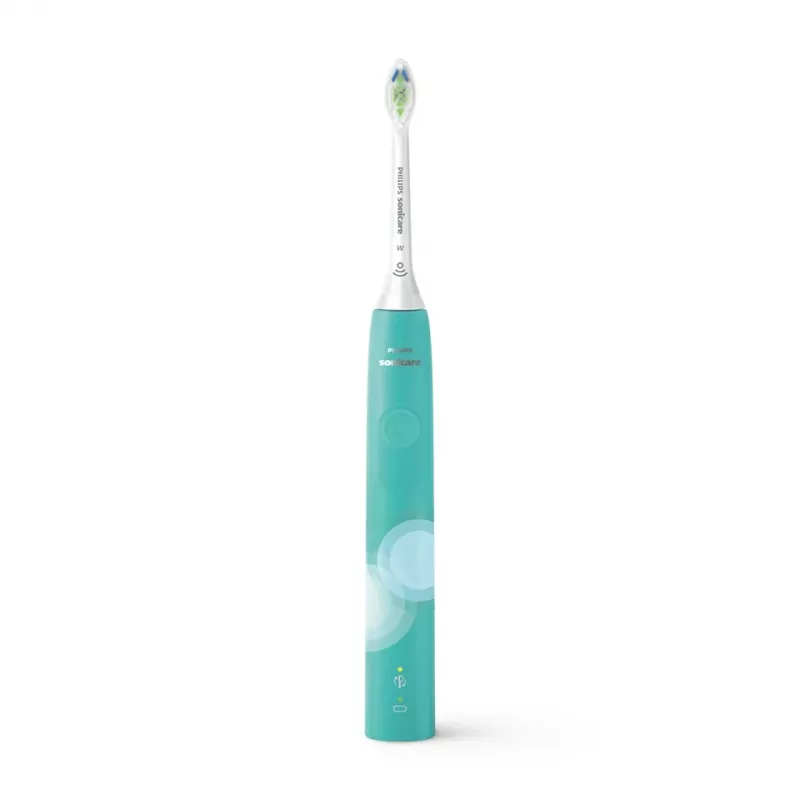 Sonic elektriline hambahari Philips 4100 Series HX3689/43 — sisseehitatud Li-Ion aku, 1 käepide, 1 harjapea, Igapäevane hooldusrežiim, türkiis