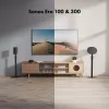 Põrandastatiiv MACLEAN MC-496 Sonos Era 100 ja 300 jaoks, reguleeritav kõrgus 682–1068 mm