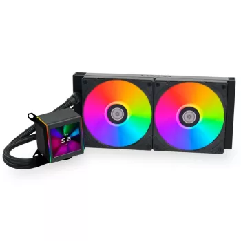 Lian Li GA II LCD protsessori vedelikjahutuse komplekt 12 cm Valge