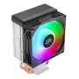 Õhkjahuti TACENS Mars Gaming MCPU-X3, 90 mm ventilaator, TDP 150 W, ühilduv LGA/AM4/AM5, must