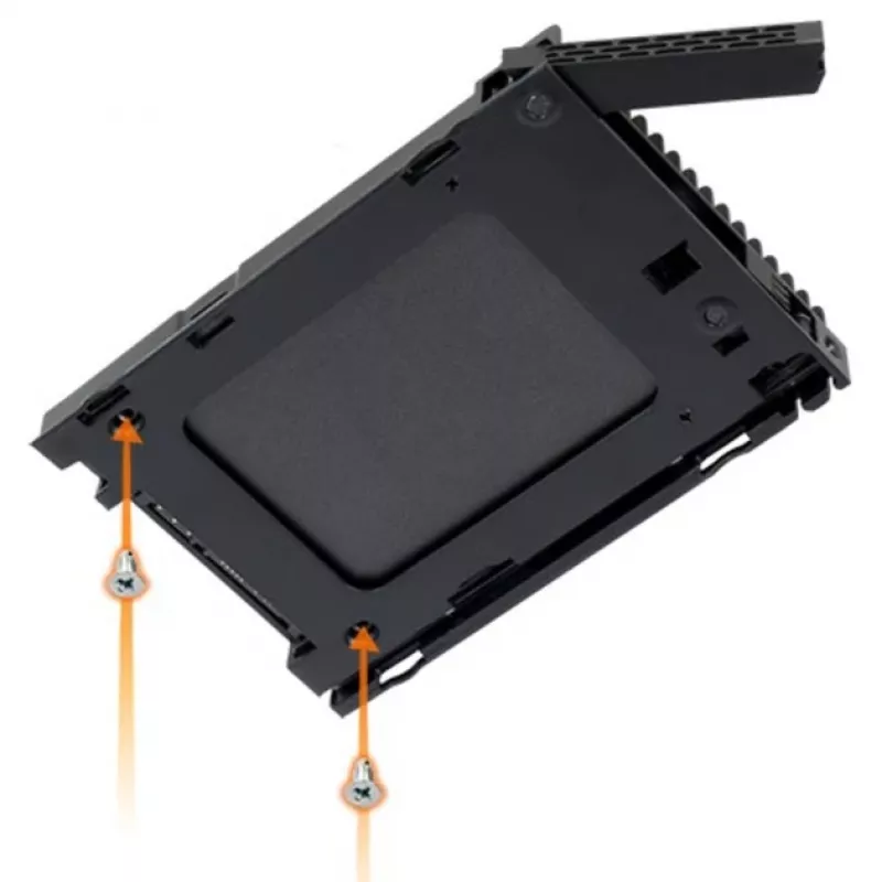 HDD/SSD korpus Icy Dock MB741TP-B 2,5 tolli Must SAS SATA