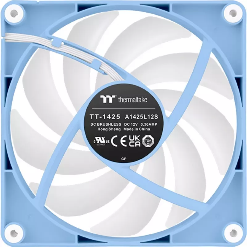 PC jahutusventilaator THERMALTAKE CT140 Reverse ARGB Sync 140mm Hydrangea Blue 2 tk pakend