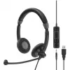 EPOS | SENNHEISER IMPACT SC 75 USB MS Kõrvaklapid juhtmega peapaelaga, ühenduvus/muusika USB Type-A, must