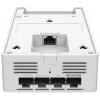 Juhtmevaba pääsupunkt TP-LINK EAP775-Wall 9300 Mbit/s, kolmeribaline 2,4/5/6 GHz, 5x RJ-45, PoE, valge