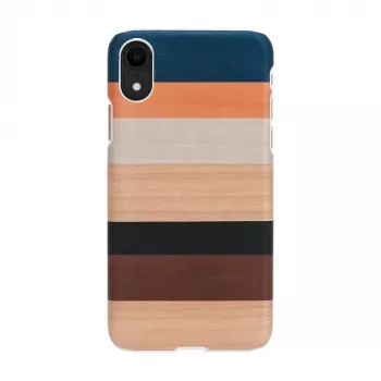 Nutitelefoni ümbris man and wood iPhone XR-le, valge, kaitsev kõva kest