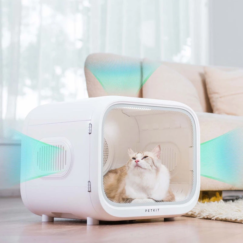 PETKIT AirSalon Max Pro nutikas lemmikloomakuivati kassidele, valge, mudel PD10 Max