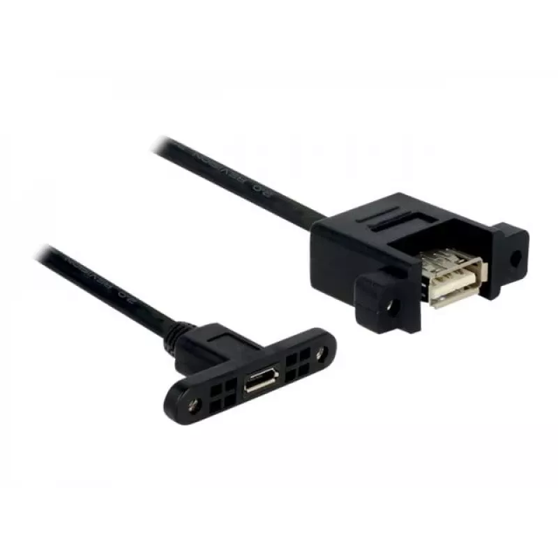 USB-kaabel Micro-USB B USB A DeLOCK 85109 0,25 m