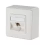 METZ CONNECT BTR IT CONNECT E-DAT Moodul 8(8) AP - Seinakarp - RJ-45 - Puhasvalge, RAL 9010 (1309110002-E)