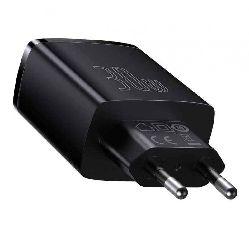 Baseus 30W USB laadija QC PD3.0 Type C PD kiirlaadimine kiire telefonilaadija iPhone 17 16 15 14 13 12 Pro Max Xiaomi Samsung jaoks