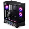 PHANTEKS XT View Matrix PC-korpus, Midi-Tower, E-ATX, karastatud klaas, Matrix LED - must (PH-XT523VM1_DBK01)