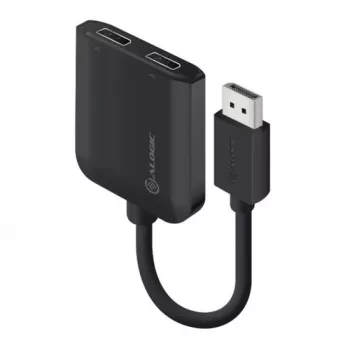 DisplayPort - kahe DisplayPorti adapter ALOGIC 4K 30Hz