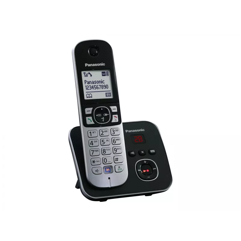 DECT-telefon Panasonic KX-TG6821GB Must