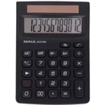 MAUL ECO 650 kalkulaatori ümbris Lihtne kalkulaator Must (7268690)